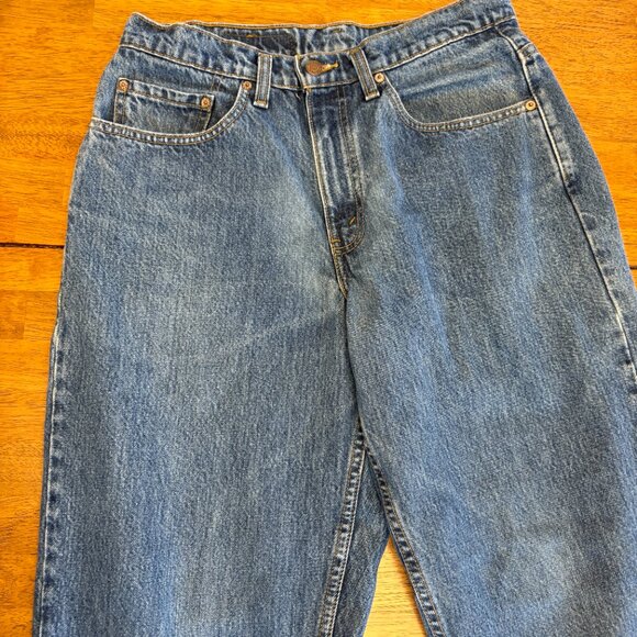 Vintage Levi’s 535 Euro Fit Wide Leg size 32x32 Streetwear Baggy 90s Hip-Hop y2k - Picture 8 of 15